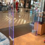 گیت دزدگیر فروشگاهی RF در نوع تک برد و چند برد : گیت های فروشگاهی RF در دو نوع تک برد و جفت برد ( چند برد ) تولید می شوند که گیت فروشگاهی RF در نوع جفت برد ( جفت آنتن ) دارای دو برد مجزای